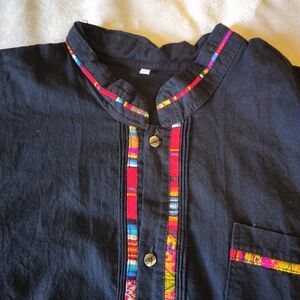 South American ceremony style shirt